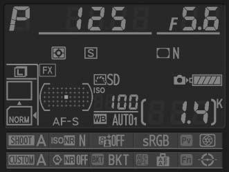 d9: Informasjonsdisplay G-knapp A Meny for egendefinerte innstillinger Hvis Auto (AUTO) er valgt, skifter teksten på informasjonsdisplayet (0 10) automatisk fra sort til hvit, eller fra hvit til sort