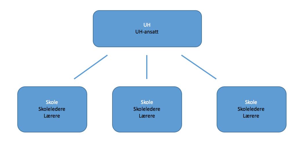 I Case C har vi også gjennomført et semi-strukturert fokusgruppeintervju (Kvale & Brinkman, 2009) med UH-ansatte (se figur 1 ovenfor).