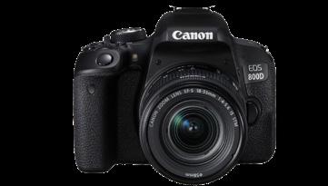 Canon EOS 800D Hus m/18-55 STM Med EOS 800D kan du ta bilder og gjøre opptak av høy kvalitet for å fange øyeblikkene som