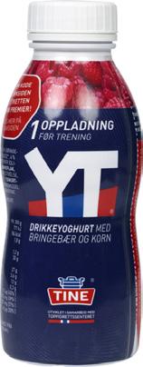 14 Cottage cheese med jordbær og granateple 111 kcal per beger à 130 g 85 kcal 1,6 g fett hvorav 1 g mettet 7,3 g karbohydrat hvorav 6,7 g sukkerarter 70 mg kalsium 14 er en serie mettende