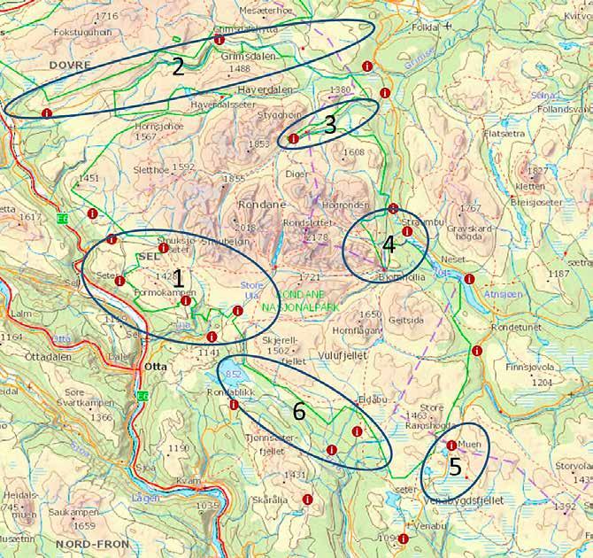 Det er viktig at det er en rød tråd gjennom hele besøksstrategien. Derfor er det naturlig at man ser igjen elementer fra kunnskapsgrunnlaget når man skal forme strategiske grep.