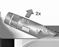 Betjeningen er den samme som for halogen-hovedlys. Lysbryter 3 110, fjernlys 3 111, lyshorn 3 111, lyshøydejustering 3 111, hovedlys ved kjøring i utlandet 3 112. Automatisk lysregulering 3 111.