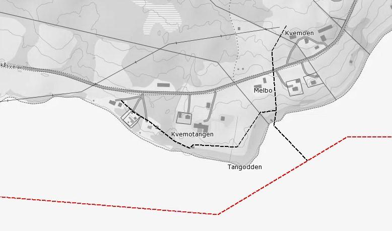 Fjelløya, vest Avslås, Begrunnelse: kun en hytte og over 100 meter fra hovedtrasse. Jf. pkt 2C i retningslinjene.