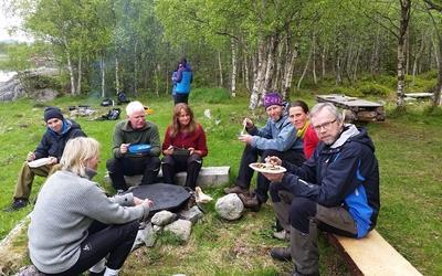 Gjennom året var det ei rad arrangement både i regi av friluftsrådet og andre med høg deltaking. Bålsamtalane med politikarar i alle medlemskommunane før valet var ein del av dette.