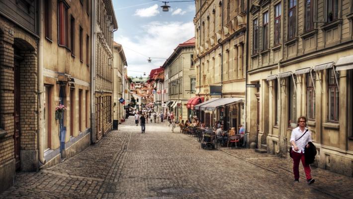 Historisk vandreområde i Göteborg med mange uavhengige butikker og spisesteder. (Foto: Göran Höglund) Universeum vitenskapssenter (1.