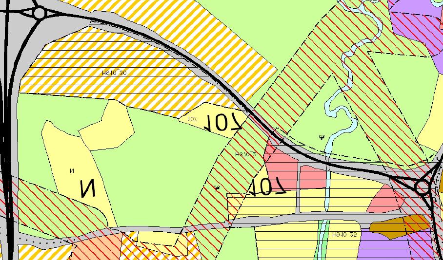 DETALJPLAN FOR Fv 16 Vestbygdvegen PLAN NR 15/111 LUNNER KOMMUNE 7 242 Reguleringsstatus for planområdet Planområdet har flere