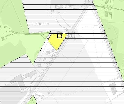 3.12 Spåkenes, Rotsund og Vest-Uløya B 10 Boligbebyggelse (1110) Beliggenhet: Rotsundelv. GBR 76/1.