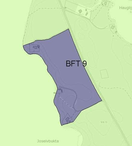 BFT 9 Fritids- og turistformål (1170) Beliggenhet: Sappen Josvannet. GBR 30/3, 30/27 og 30/28.