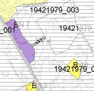 BN 07 Næringsbebyggelse (1300), B 14 boligbebyggelse (1110) og SV 4 Veg (2050) Beliggenhet: Sørkjosen Industri og forretningsområder Jernelva. BN 07: GBR 0/1 og 47/203. B 14: GBR 47/142.