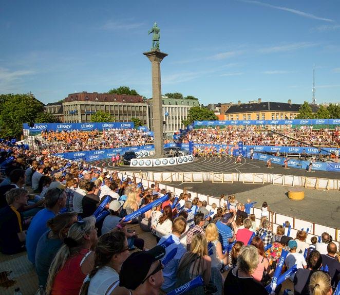 Foto: Carl-Erik Eriksson/Trondheim kommune 4 Når vi i dette Midtbyregnskapet bruker begrepet Midtbyen, mener vi området innenfor elveslyngen.