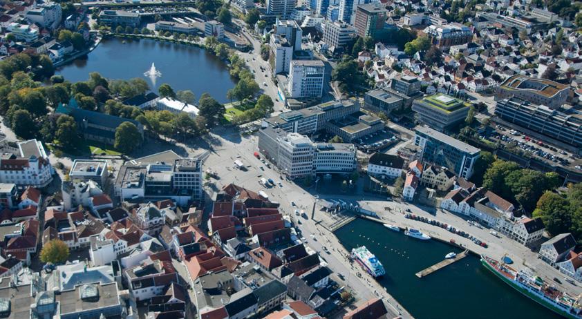 Ankerkvartalet, Stavanger sentrum Utleieoppdrag på vegne av Øgreid Eiendom Sentrum Andre segmenter For kombinasjonseiendom har vi samlet registret en marginal økning i ledigheten fra 4,7 % i 2.
