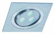 0101 01: LED Downlight 2.11.0640 PARA LEDSPOT alu kvad.