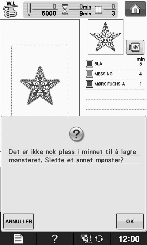 SLIK BRUKES MASKINENS MINNEFUNKSJON Ikke opprett mpper i Flyttr disk på en dtmskin. Hvis roderidt lgres i en mppe i Flyttr disk, kn ikke mskinen hente disse roderidtene.