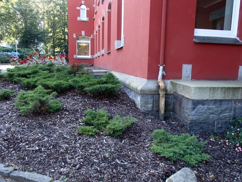 Nordsiden av bygningen Det er avklart med Helse Bergen at det ikke skal etableres drensledninger på nordsiden av bygningen.