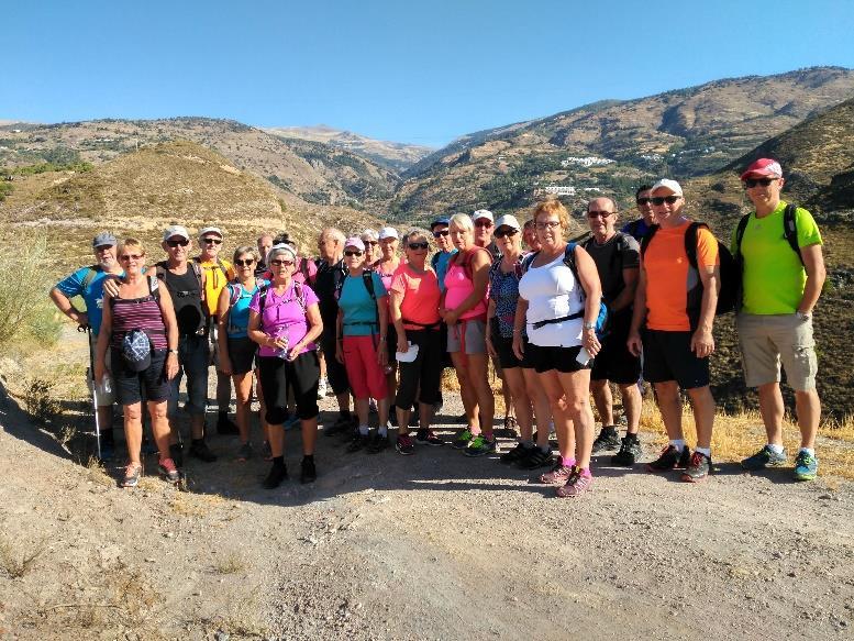 MANDAG 15 OKTOBER 201Møte i resepsjonen og utdeling av picnic. Vi kjører med buss en ca. 1 time fra Granada til fjellområdet kalt Alpujarra og landsbyen Orgiva.