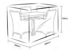 cm 100 cm 100 cm Varenr: 21795 Nobb nr: 47372322 Stol