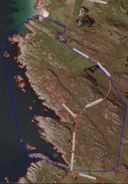 Karmøy, Skudenes, Mjølhus-Kvalvik-Røyrvik Kartblad: 1113 II Skudeneshavn UTM: KL 824-829, 635-648 Kommune: Karmøy Inventør: Anders Lundberg Dato: 25.08.