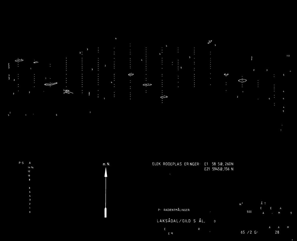 6600 67C0 IP-SKALA 1% 12 10 m.n. ELEKTRODEPLASSERINGER, Ell, 58750, 260N E21.