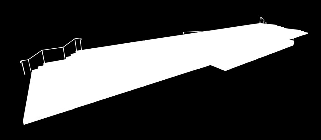 Monteringsplate Ø: 80mm, tykkelse 10mm. Håndløperene er av stål og avrundet i endene, som vist på tegningen.