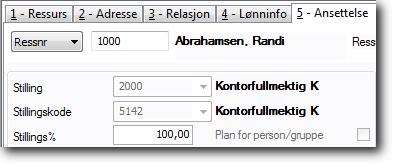 Til dette kan du opprette en ny verdireferanse, eller benytte en du allerede har dersom denne gir timetallet i full stilling.