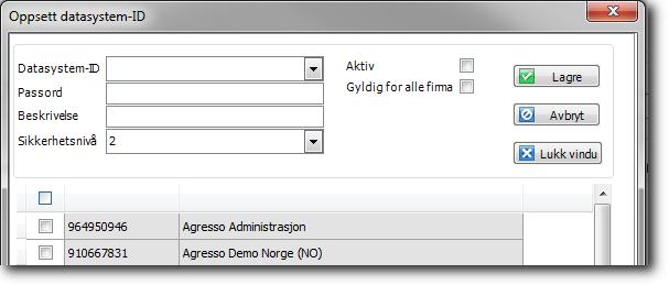 Datasystem-ID Generelt Hvordan opprette datasystem-id i Altinn og hvordan du tildeler roller og setter opp for systeminnsending, finner du i dokumentet Registrering av datasystem og rettigheter i