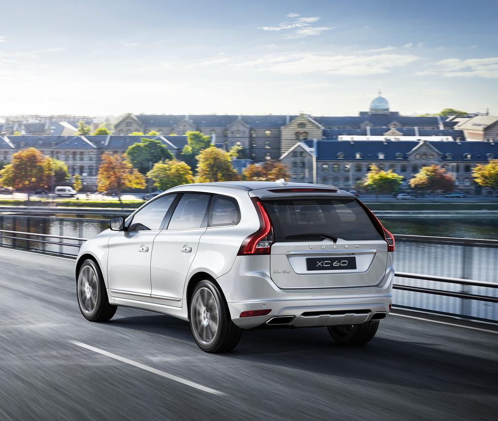 DIN NYE BIL 07 Jeg ble inspirert av en elv på hjemstedet mitt, forklarer Steve Potter, Exterior Design Manager for XC60. Vannet strømmet utrolig fort over steinene.