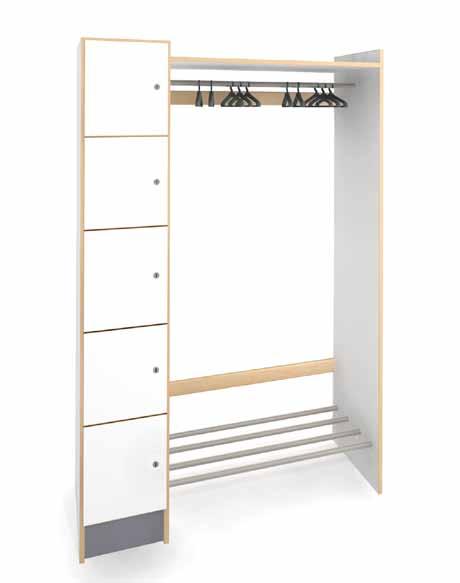 Frittstående modul G5 hvit personalgarderobe ISP1081312 OPTIMAL G1 SKAP HVIT ENKEL B:30 D:55 H:185 M/SYLINDERLÅS 3080,- ISP10813121 OPTIMAL G1 SKAP HVIT DOBBEL B:58 D:55 H:185 M/SYLINDERLÅS 5150,-