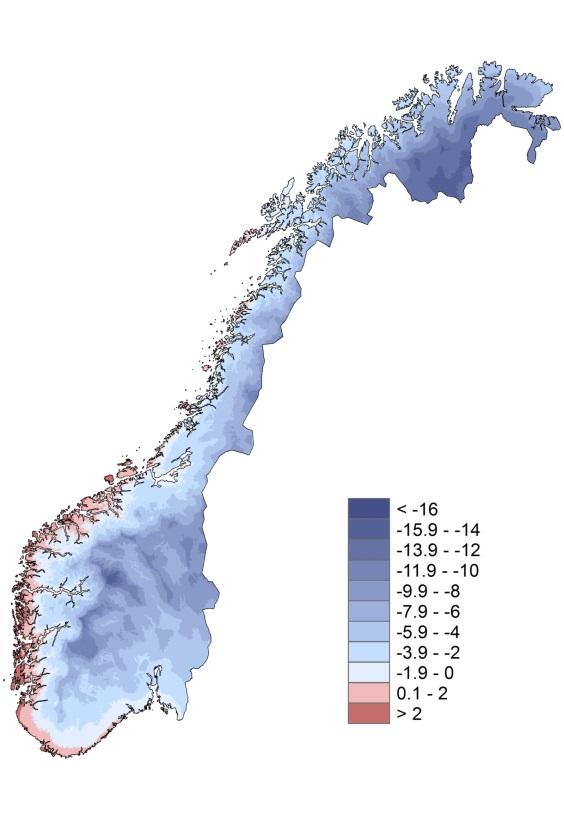 Norsk klima er ikke gunstig for kalkarbeider