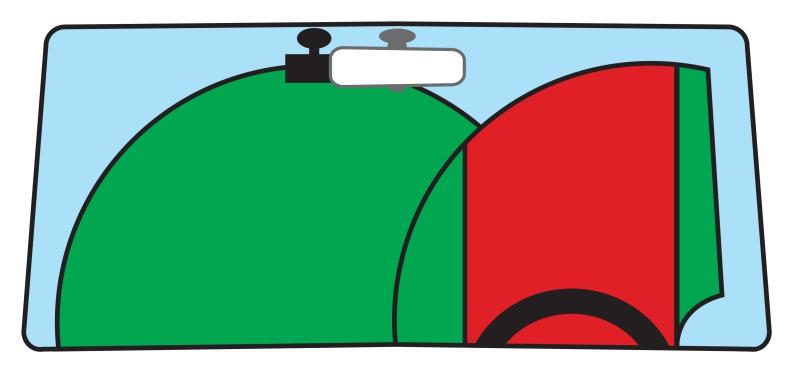 INSTALLASJON I KJØRETØY (FORTS.) Vennligst les og følg instruksjonene nedenfor for å bruke Dash Cam trygt i kjøretøyet ditt.