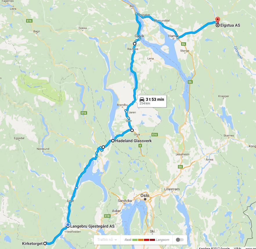 REISEBESKRIVELSE Dag 1 - tirsdag 26.