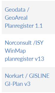 Plan Plan For innsyn i offentlige planer, planbestemmelser og kartpresentasjoner