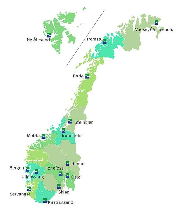 Fylkeskartkontorene Kartverkets representant i fylkene Hovedoppgaver Støtte og veilede samarbeidspartene (kommunene)