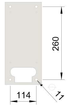 Effektforbruk ved 230Vac er kun 14W.