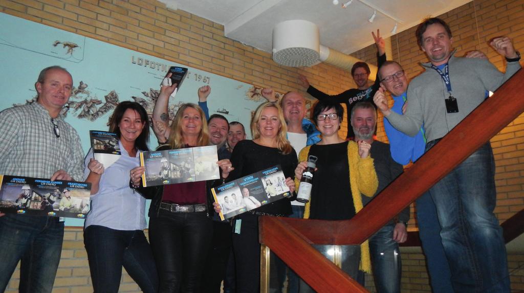 STRØMBASSADØR Sporsem førstepris i Lofoten Terje Sporsem avsluttet Lofotkrafts årlige HMS-dag 2. mars etter at selskapet gikk seirende ut av konkurransen om å bli årets Strømbassadør-bedrift 2014.