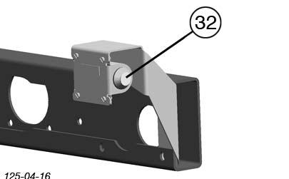 SKRAPERGULV HEKKBETJEIG Skrapergulv hekkbetjening Variant med Select-Control betjeningsenhet Der Kratzbodenheckbedienungshebel (7) wird nur beim Entladen verwendet.