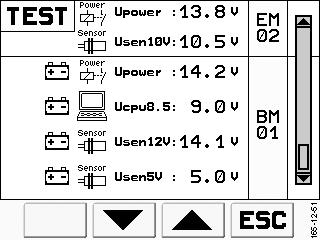 POWER COTROL STYRIG 15 Turtall kraftuttak...b1 15 16 Lastmomentsensor (maks. 10V)...B9 16 17 ivåsensor (4-20 ma)...b11 18 Kardangaksel-vinkelsensor (0-5 V).