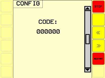 ISOBUS - TERMIAL Config-meny I konfigurasjonsmenyen legger du inn hvilket utstyr lessevognen din har.