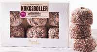 kg Sjokoladeboller/ Kokosboller United Bakeries, 165g