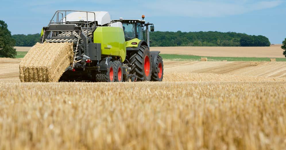 I nærkontakt med naturen, bare med et tastetrykk. Betjening 3 / S10 Terminalen. 4 / EASY om bord. S10 er CLAAS terminalen for proffe brukere.