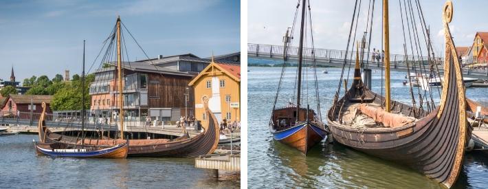 Det var kanskje derfor at en lokal stiftelse bygde en kopi av skipet i fullskala med vikingtidens verktøy og håndverksteknikker.