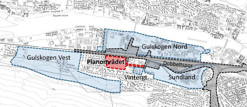 Konsekvensutredning handel: Gulskogen senter i bydelen for