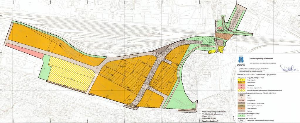 Ny utvikling som påvirker området: Reguleringsplan for Sundland (16.