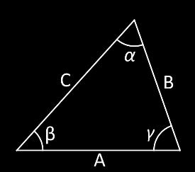 Formelsamling til TEK-1011 Anvendt mekanikk Trigonometri Rettvinklet trekant Pythagoras: + BB = CC Generell trekant Sinussetningen: sin αα = BB sin ββ = CC sin γγ Cosinussetningen: = BB + CC BBBB cos