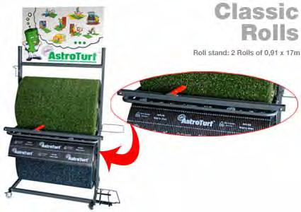 kvaliteter: Astro Turf HP og Duro Turf Contract Duro Turf