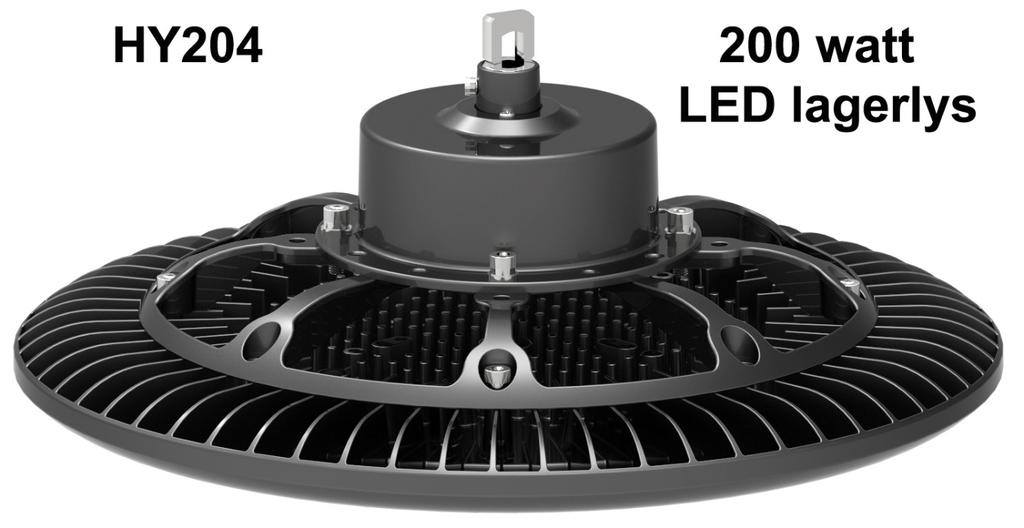 HY-serien LED lagerlys High End for 230 Volt BESTILLINGSVARE! Lampen leveres med lysfarger fra varmhvit (3000K) til kald hvit (6000K) Lysvinkel 60 /90-3 års garanti V. nr.