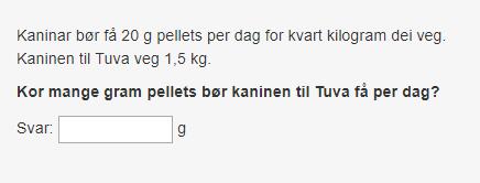 Elevaktivitet Ved å sjå på oppgåva i fellesskap med elevane, kan ein diskutere dei ulike løysingsstrategiane som kan brukast.