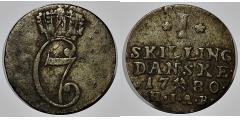 S1a.2 Fra Ø.Vassøys samling. Ex. Auction#1521467 Svært sjelden. Beskrevet av Frank Pedersen som S13B.