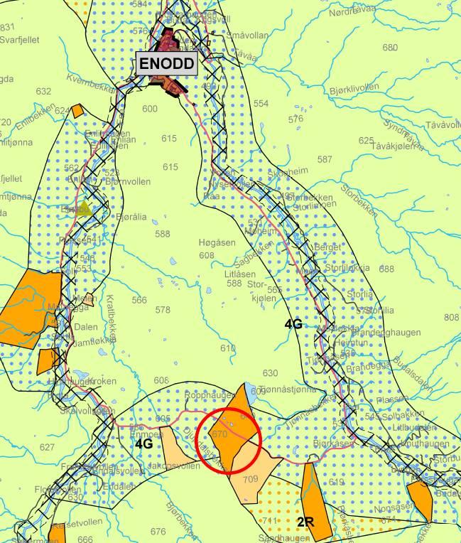 Gammelvollia hyttefelt - oppføring av hytte med anneks og uthus - gbnr Vedlegg 1 Søknad om dispensasjon fra oppføring av hytte med anneks og uthus - gbnr 2 Situasjonskart 3 Endring av