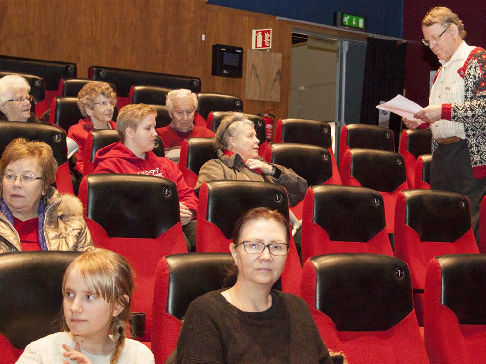 PRESIDENTEN HAR ORDET Filmklubben er i gang, så kom igjen! Romerike Filmklubb er overtatt av Eidsvold Lodge med eget regnskap og styre. Det vil si: På medlemsmøtet tirsdag 10.