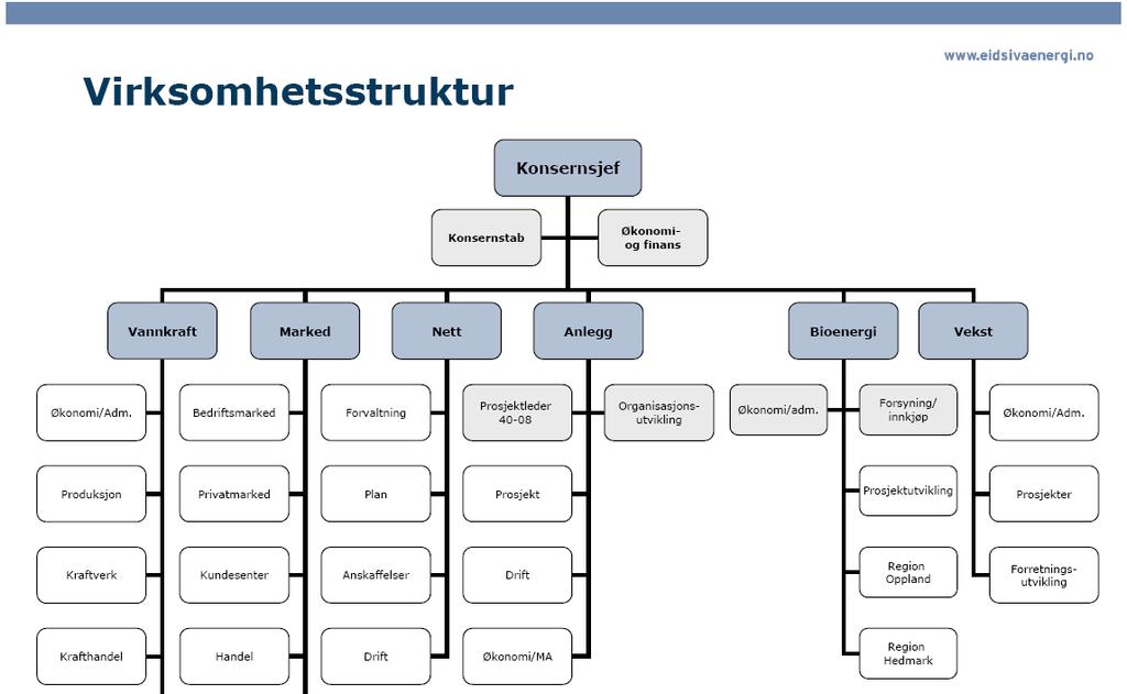 7. Organisasjonsstruktur 7.